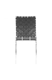 Criss Cross Dining Chair Black