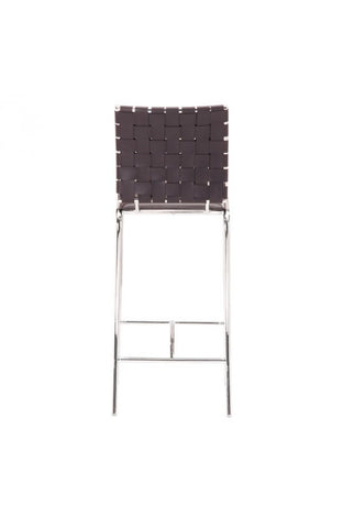 Criss Cross Counter Chair Espresso