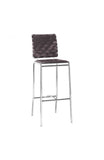 Criss Cross Bar Chair Espresso