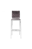 Criss Cross Bar Chair Espresso