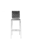 Criss Cross Bar Chair Black