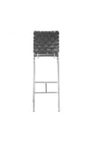 Criss Cross Bar Chair Black