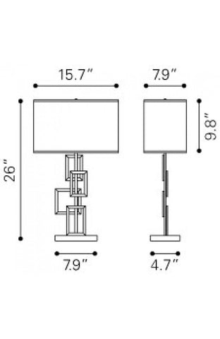 STEP TABLE LAMP