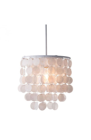 Shell Ceiling Lamp White