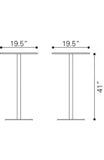 Dimensional Bar Table Espresso