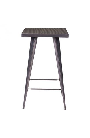 Olympia Bar Table Gunmetal