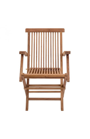 Regatta Folding Arm Chair Natural