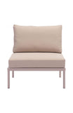 Glass Beach Seat Cushion Taupe