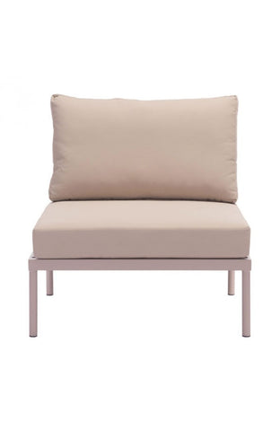 Glass Beach Seat Cushion Taupe