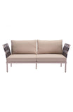 Glass Beach Back Cushion Taupe
