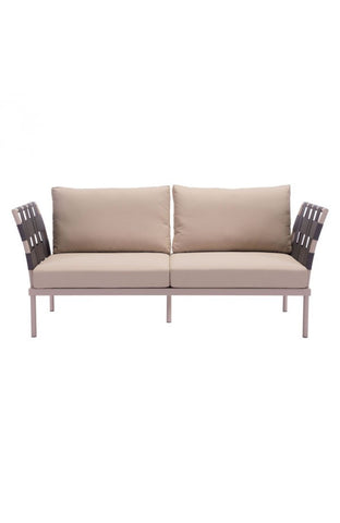 Glass Beach Back Cushion Taupe
