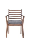 Sancerre Dining Chair Natural & Gray