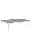 Maya Beach Coffee Table White & Granite