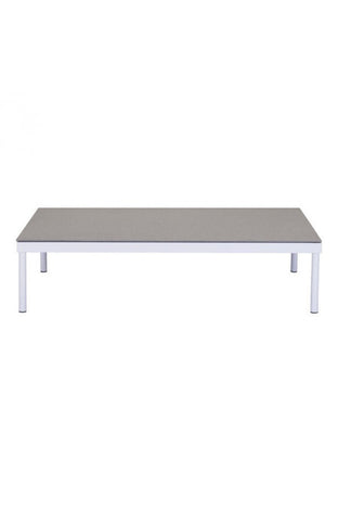 Maya Beach Coffee Table White & Granite