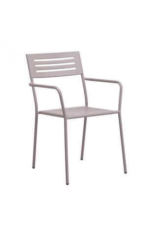 Wald Dining Arm Chair Taupe