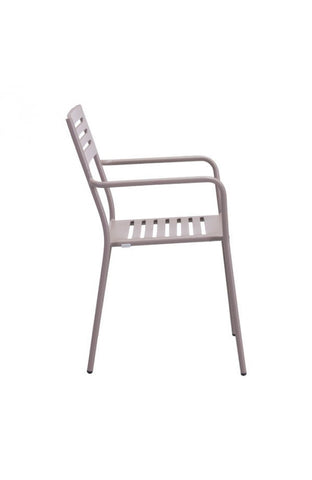 Wald Dining Arm Chair Taupe