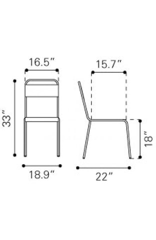 Oh Dining Chair White