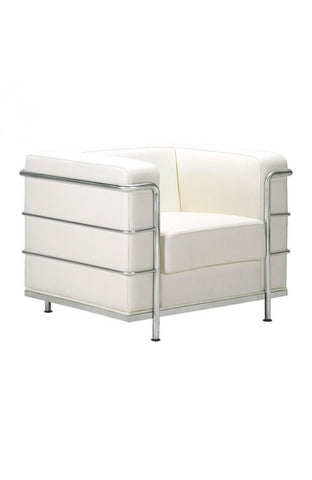 Fortress Arm Chair White