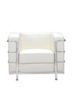 Fortress Arm Chair White