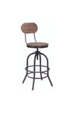 Twin Peaks Counter Chair Distressed Natural