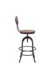 Twin Peaks Counter Chair Distressed Natural