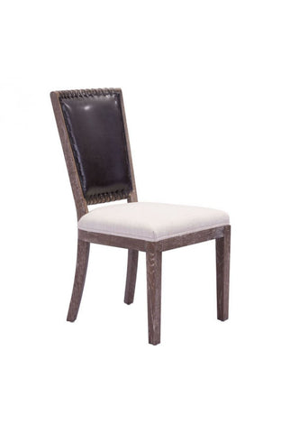 Market Dining Chair Brown & Beige