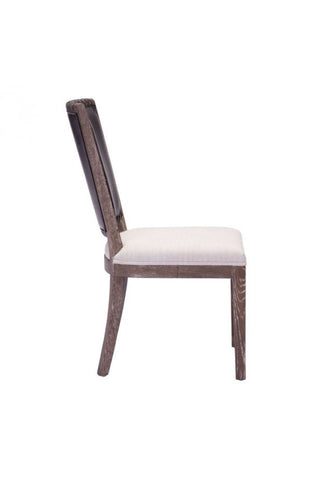 Market Dining Chair Brown & Beige