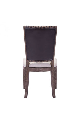 Market Dining Chair Brown & Beige