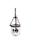 MASTERTON CEILING LAMP DISTRESSED BLACK