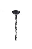 MASTERTON CEILING LAMP DISTRESSED BLACK