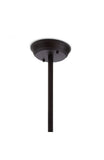 PORIRUA CEILING LAMP DISTRESSED BLACK