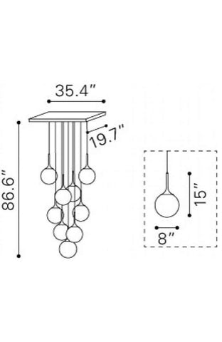 EPSILON CEILING LAMP