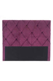 Matias Headboard (Queen) Wine Velvet