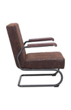 Father Lounge Chair Vintage Brown