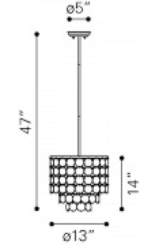 Shell Ceiling Lamp White