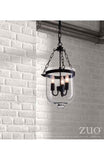 MASTERTON CEILING LAMP DISTRESSED BLACK