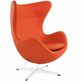 Jacobsen Style Egg Chair Leather