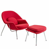 Saarinen Womb Lounge Chair & Ottoman